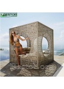 Ліжка з штучного ротангу і капронового шнура  від  Restor®